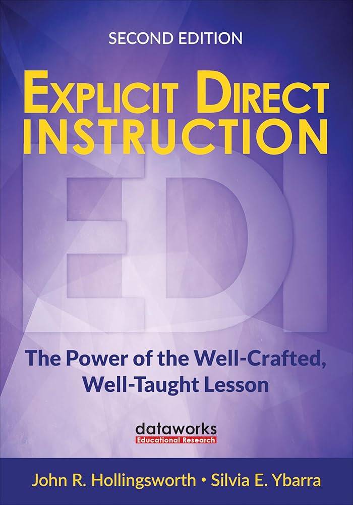 Book Explicit Direct Instruction by Hollingsworth and Ybarra